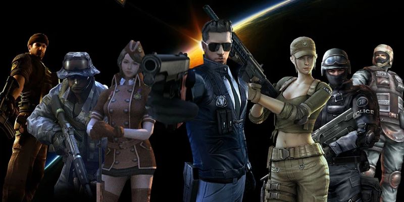 Mỗi nhân vật trong game Crossfire đều có nhiệm vụ riêng biệt